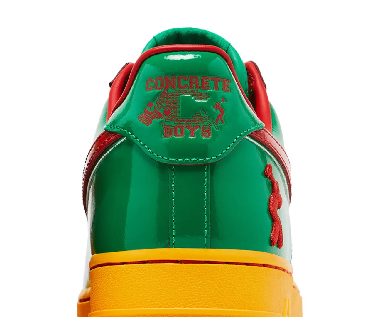 Lil Yachty x Air Force 1 Concrete Boys Lucky Green
