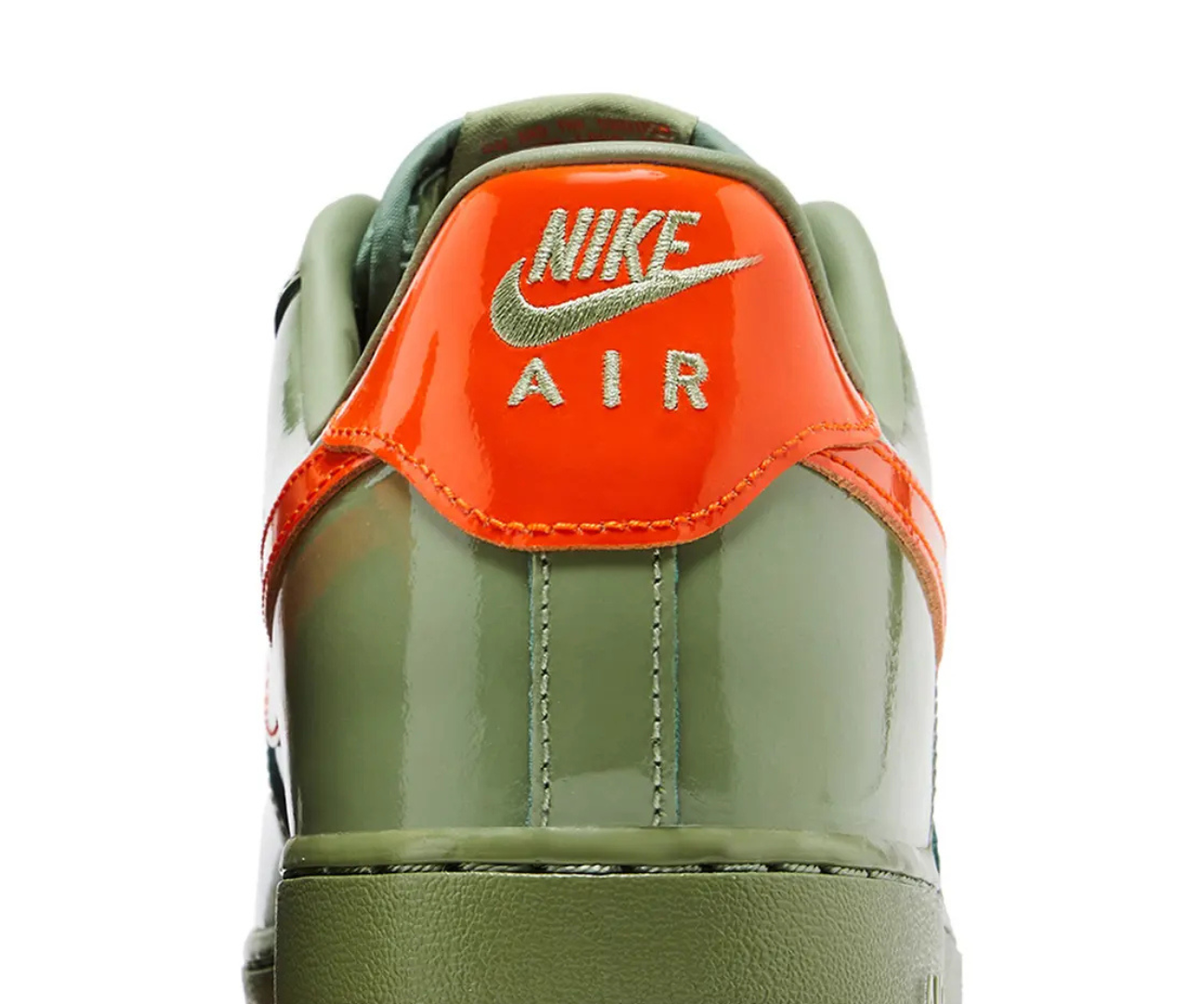 Air Force 1 Oil Green Safety Orange