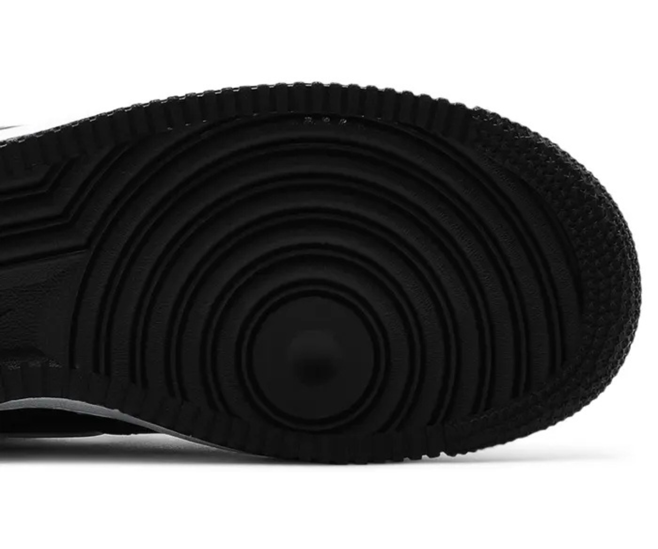 Air Force 1 Double Swoosh Black White