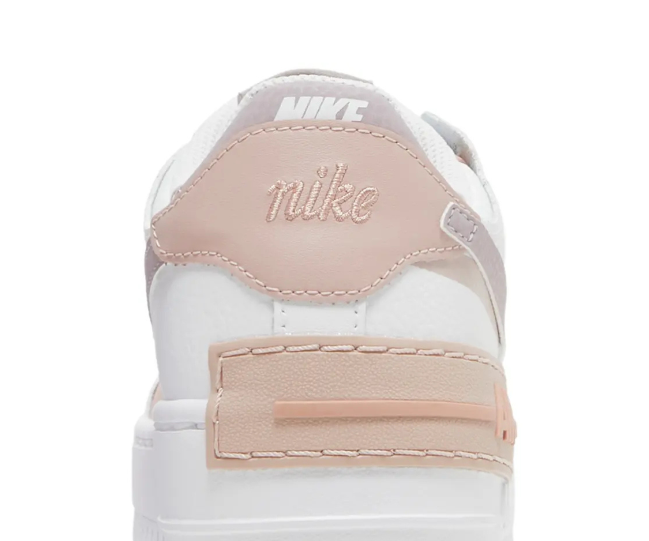 Air Force 1 Shadow White Pink Oxford