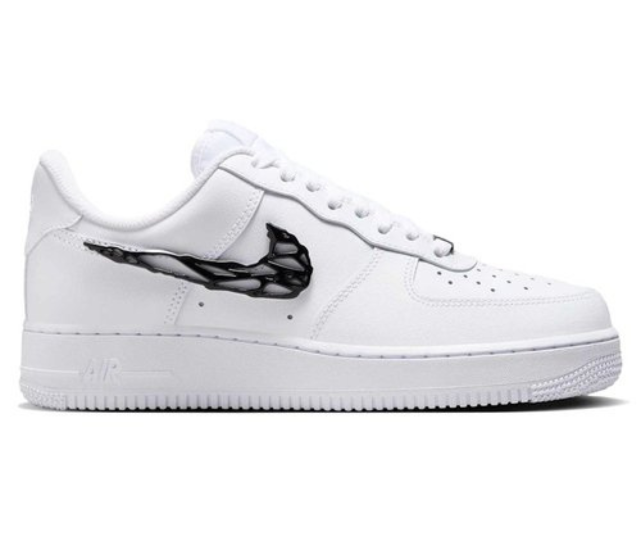 Air Force 1 Molten Metal Swoosh Pack Black